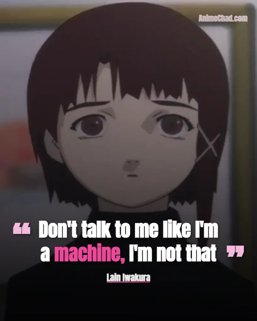 Lain Iwakura Quotes (5)