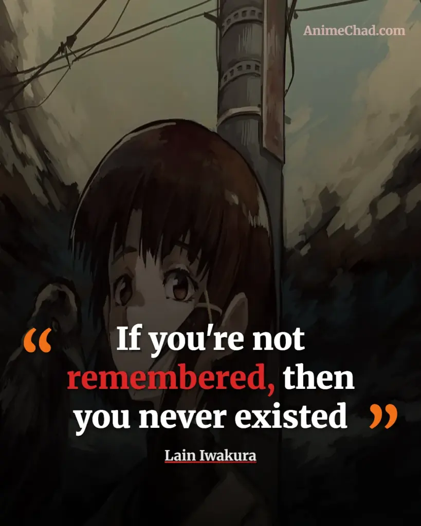 Lain Iwakura Quotes (6)