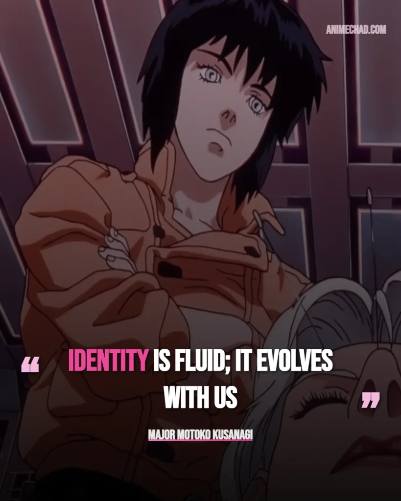 Major Motoko Kusanagi Quotes (10)