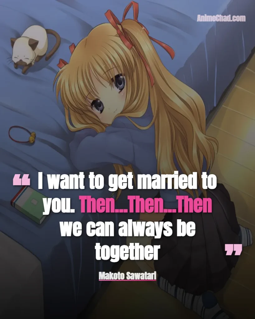 Makoto Sawatari Quotes (2)