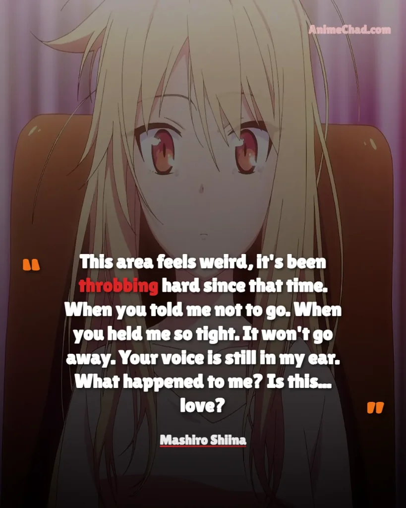 Mashiro Shiina Quotes (1)