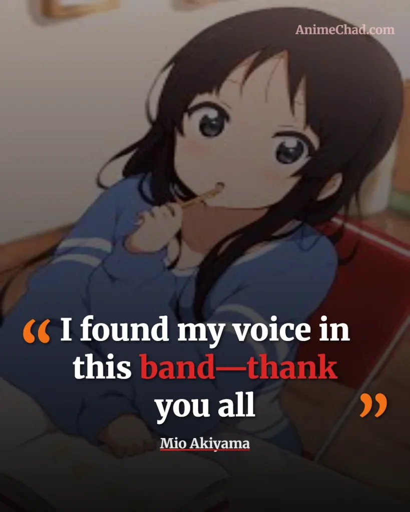 Mio Akiyama Quotes (4)