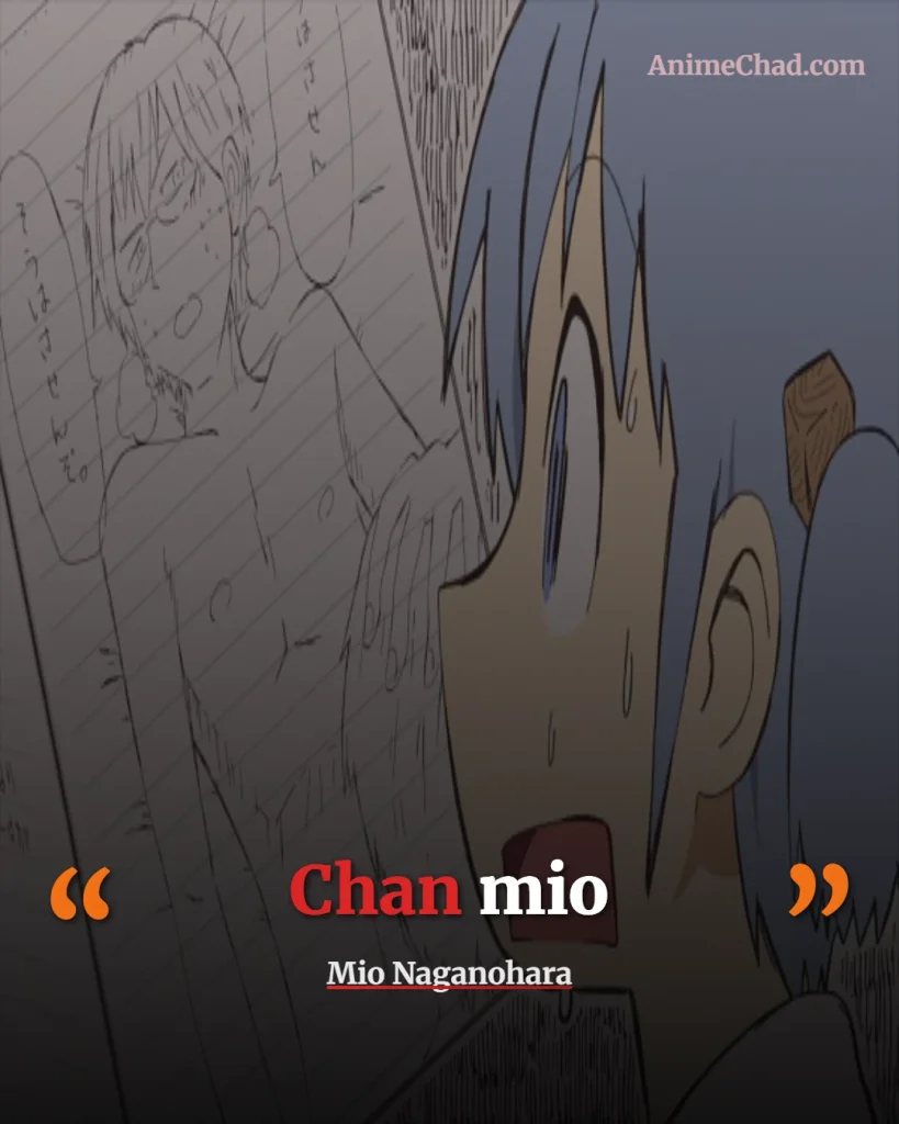 Mio Naganohara Quotes (3)