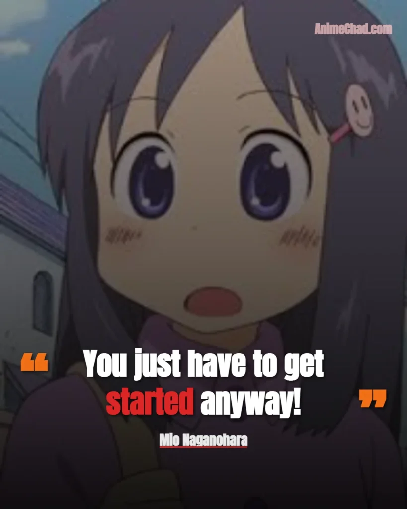 Mio Naganohara Quotes (4)