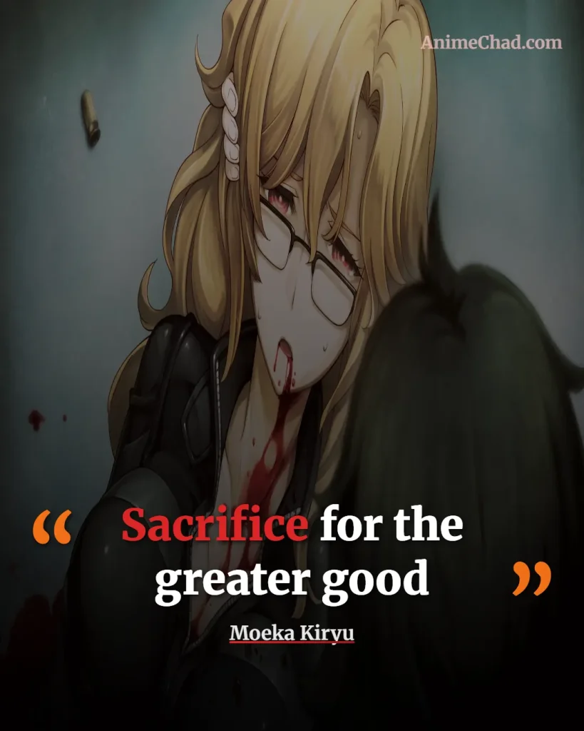 Moeka Kiryu Quotes