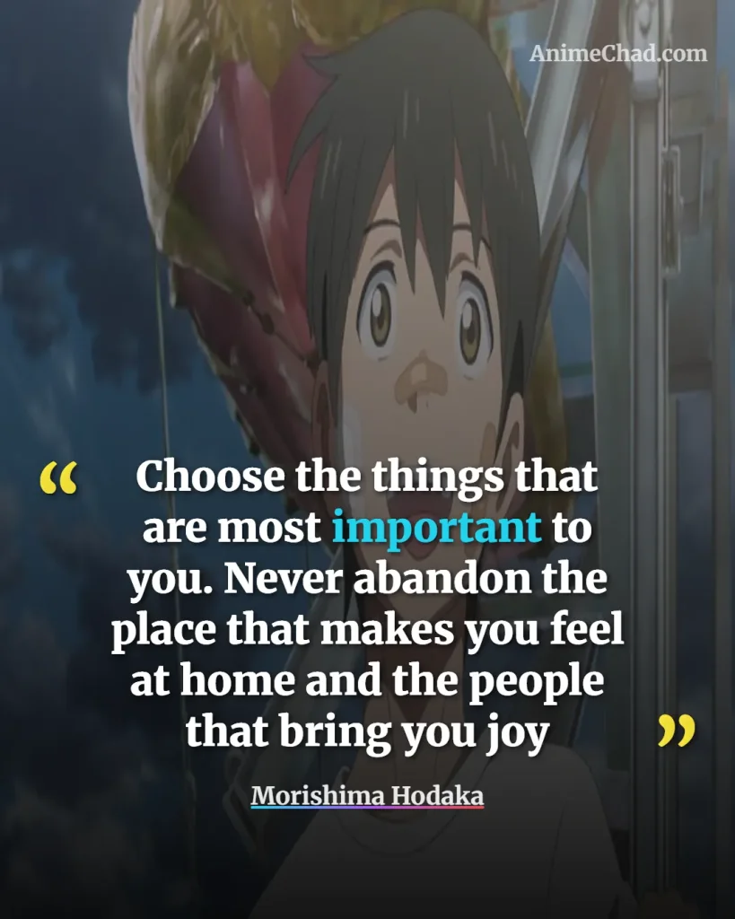 Morishima Hodaka Quotes (13)