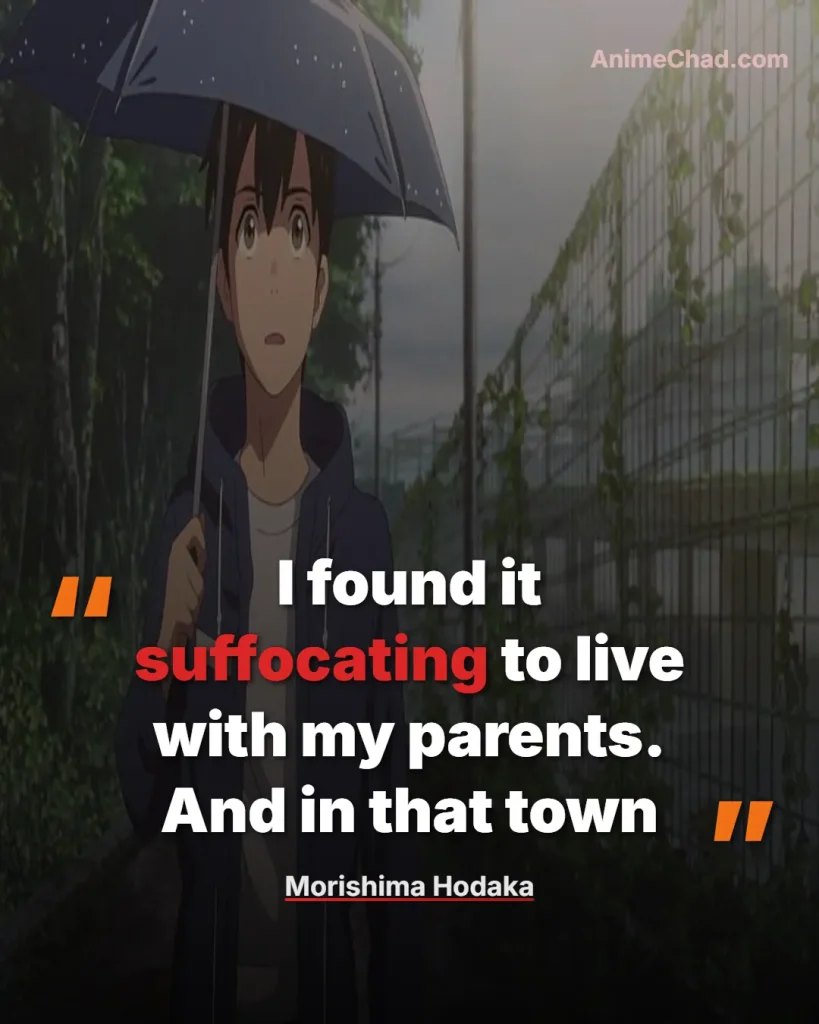 Morishima Hodaka Quotes (7)