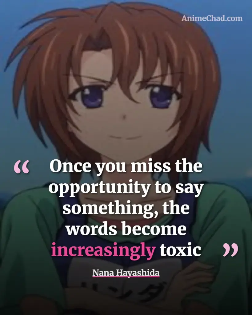 Nana Hayashida Quotes