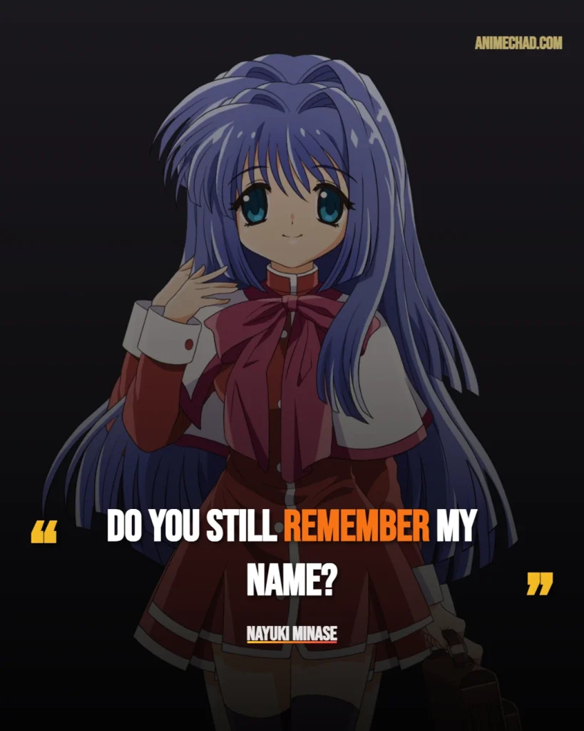 Nayuki Minase Quotes