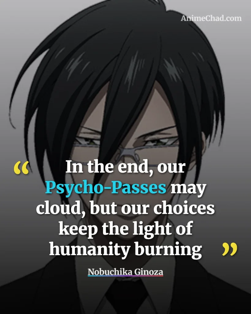 Nobuchika Ginoza Quotes (2)