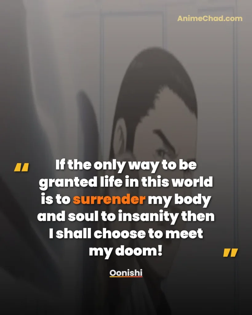 Oonishi Quotes