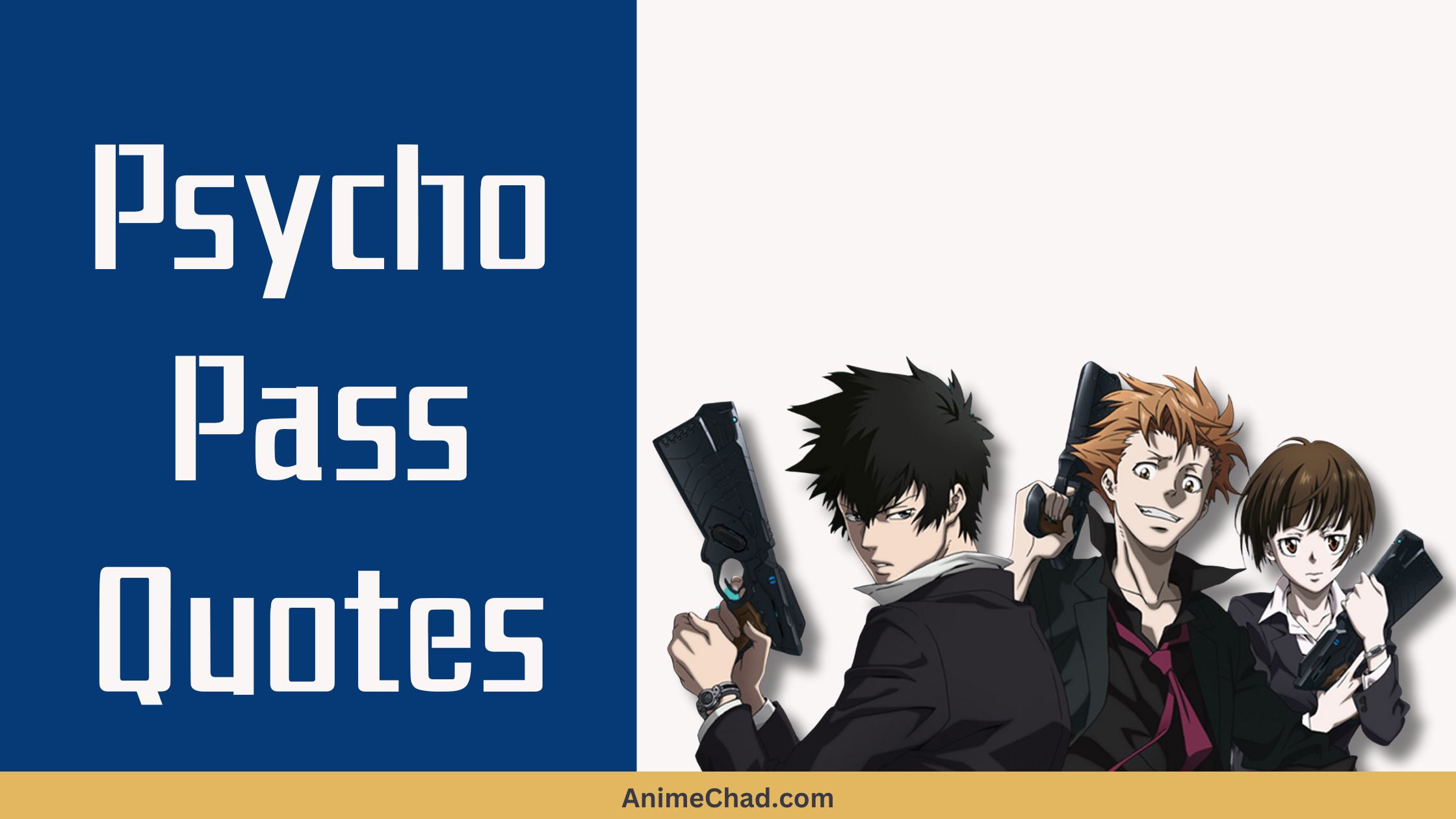 Psycho Pass Quotes