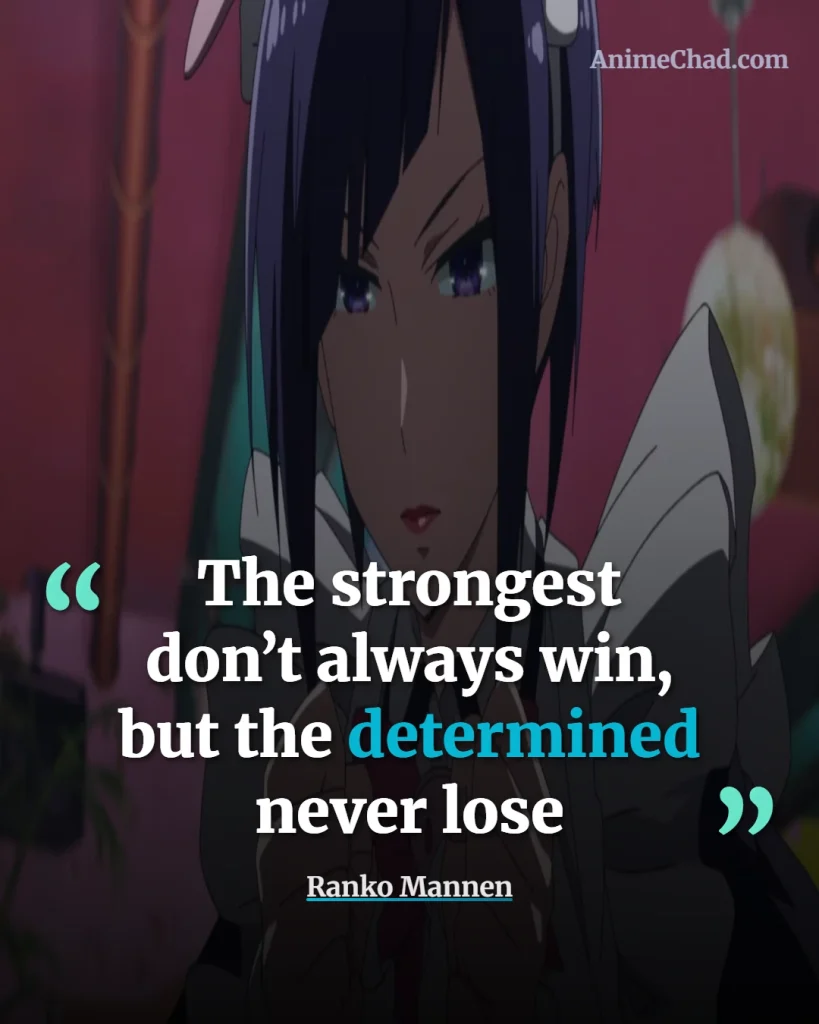 Ranko Mannen Quotes (1)