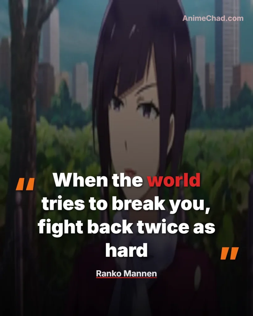 Ranko Mannen Quotes (5)