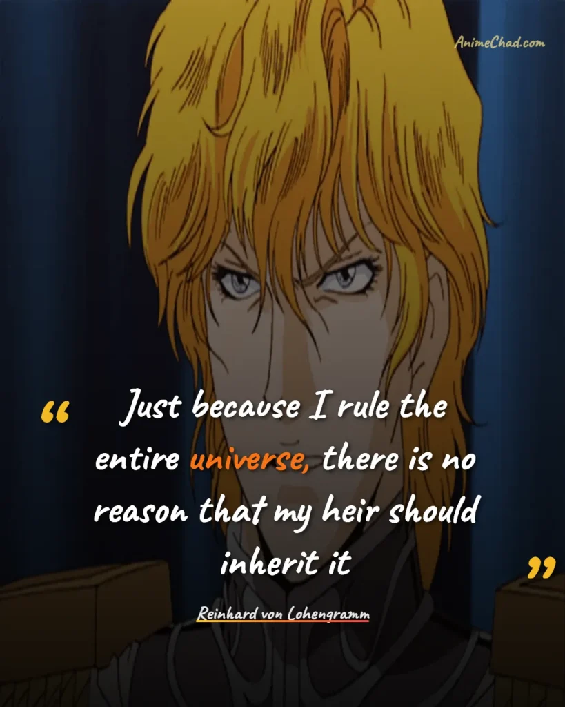 Reinhard Von Lohengramm Quotes (3)