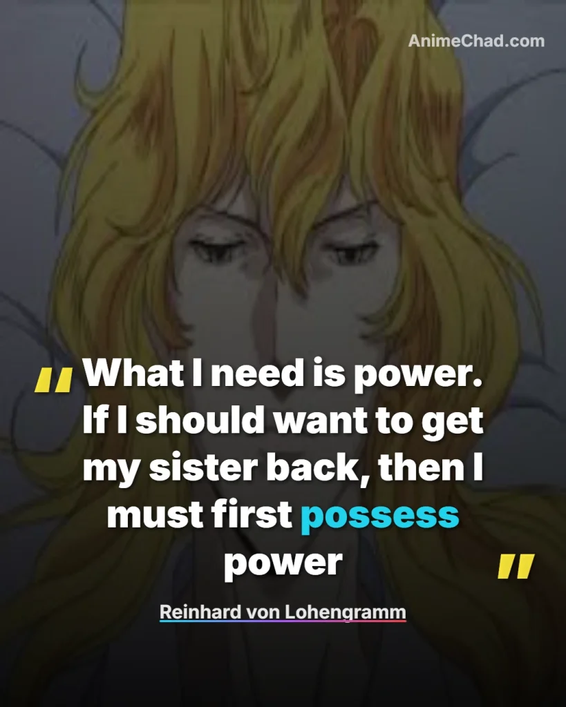 Reinhard Von Lohengramm Quotes (8)