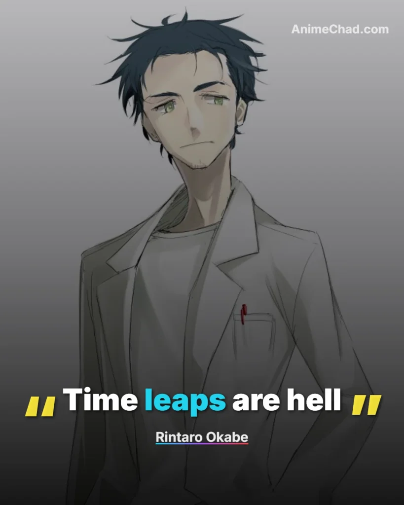Rintaro Okabe Quotes (11)