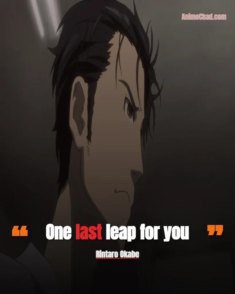 Rintaro Okabe Quotes (14)
