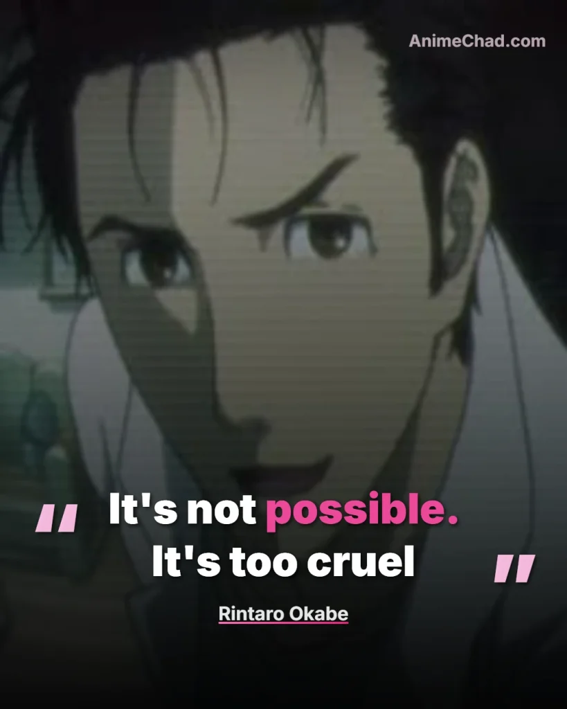 Rintaro Okabe Quotes (4)