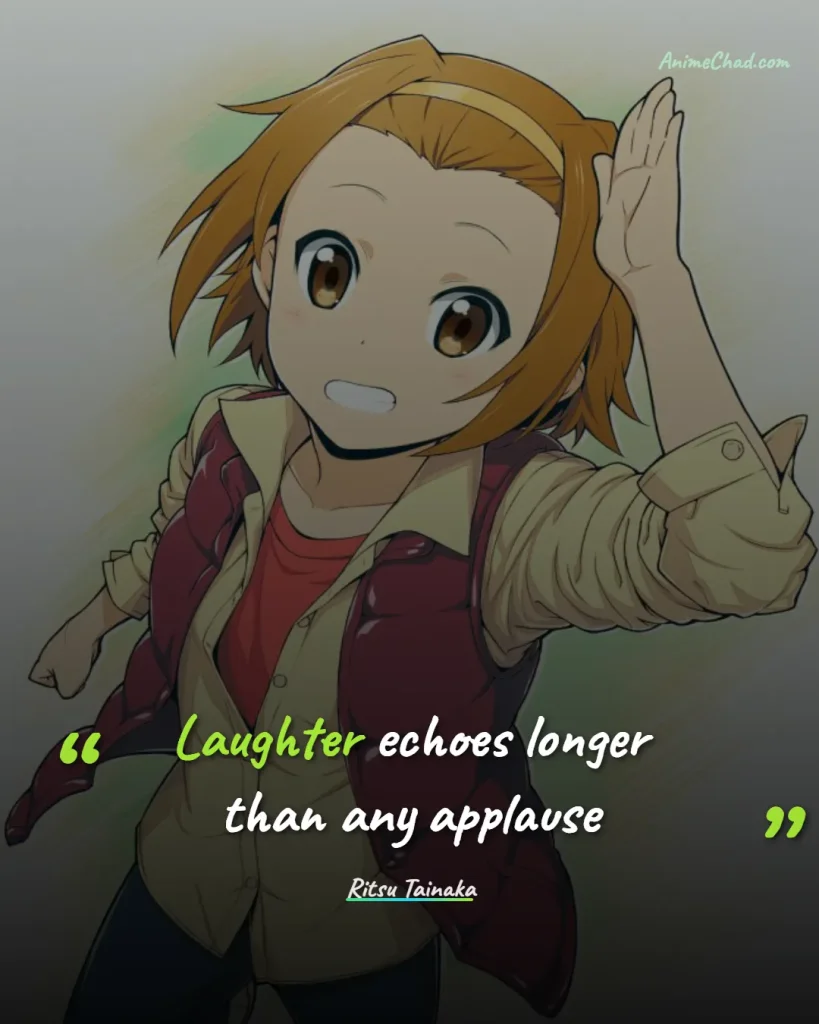 Ritsu Tainaka Quotes (4)