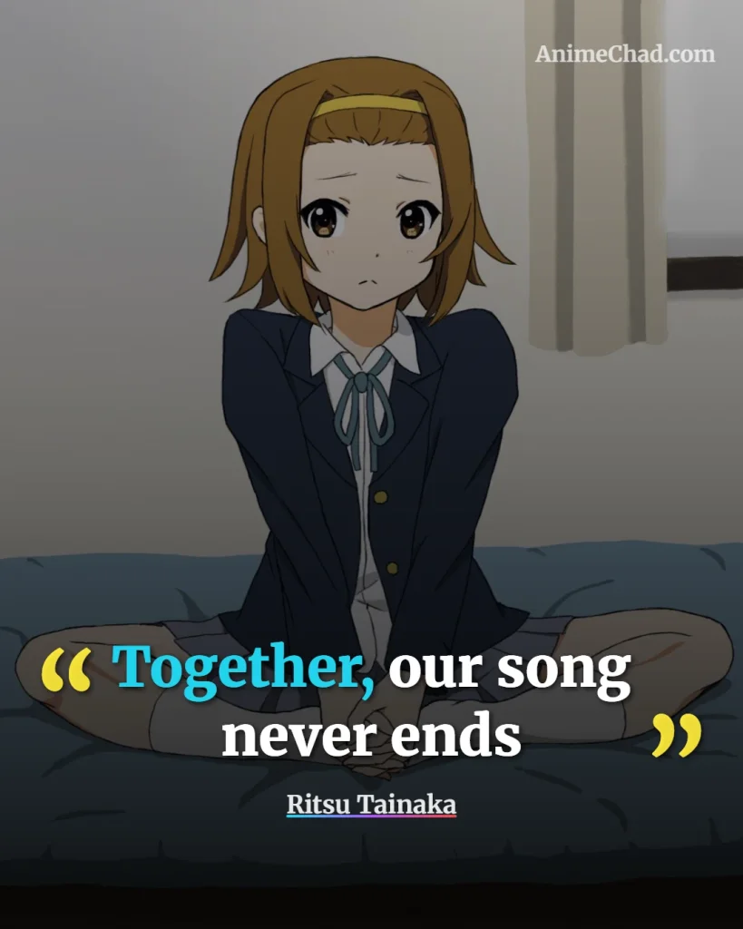 Ritsu Tainaka Quotes (5)