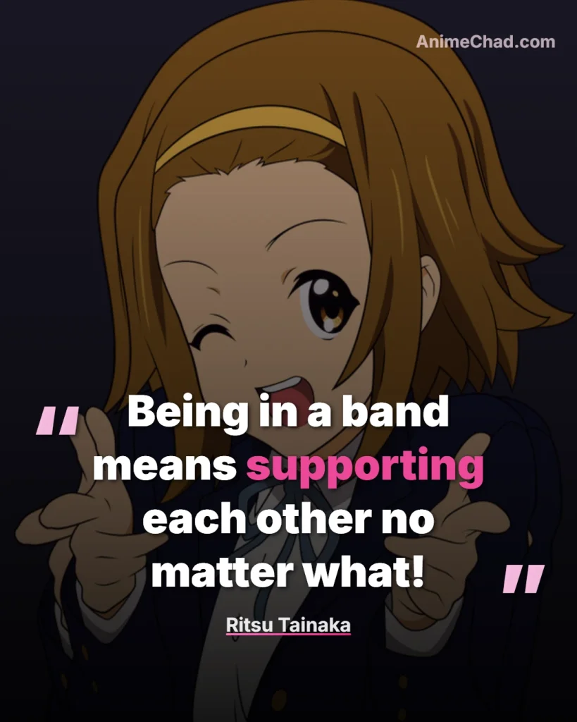 Ritsu Tainaka Quotes