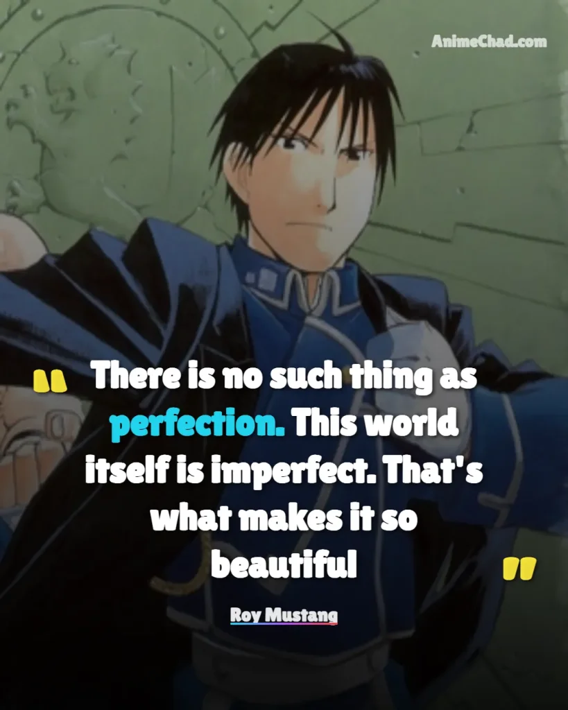 Roy Mustang Quotes