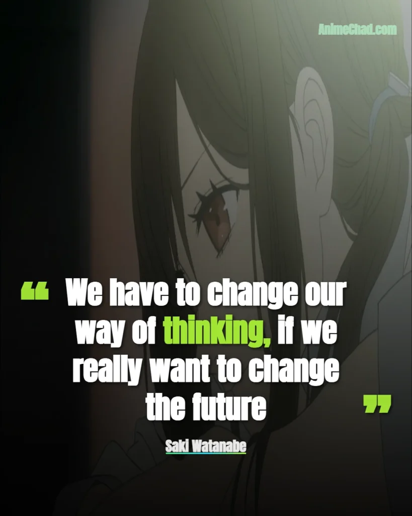 Saki Watanabe Quotes (1)