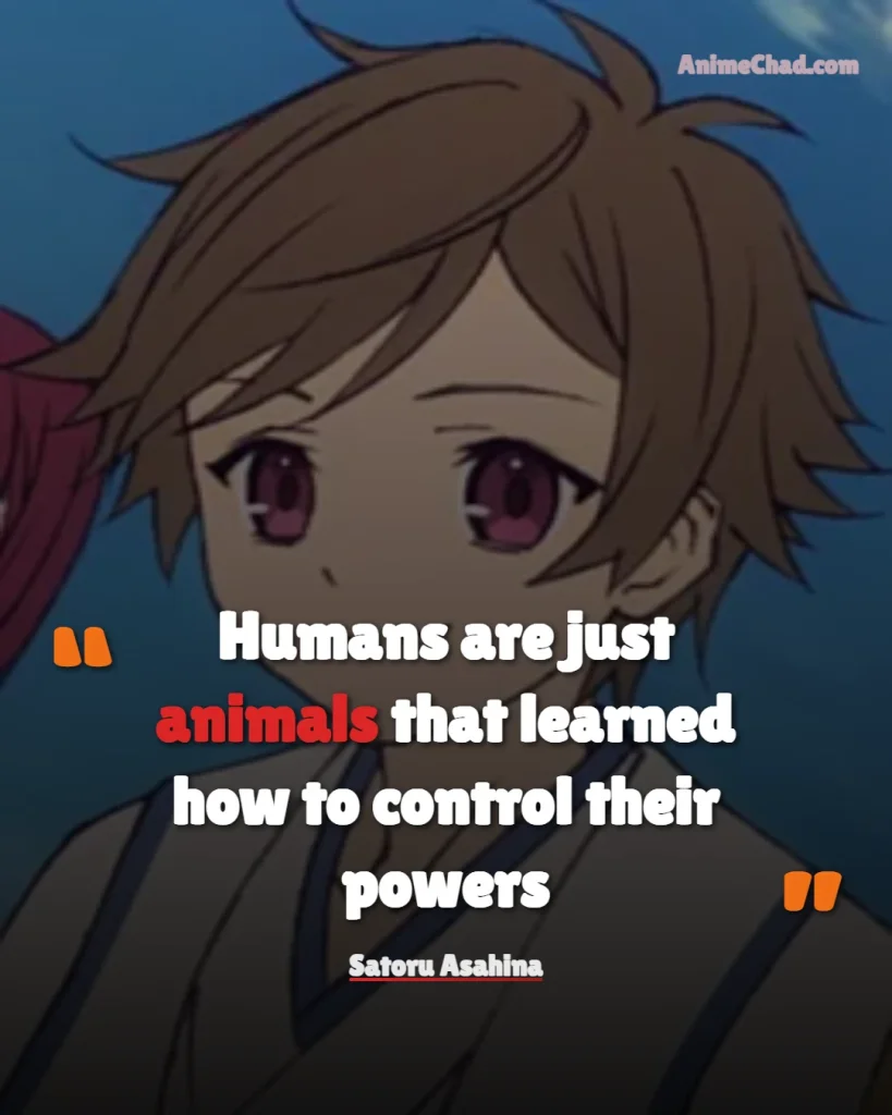 Satoru Asahina Quotes