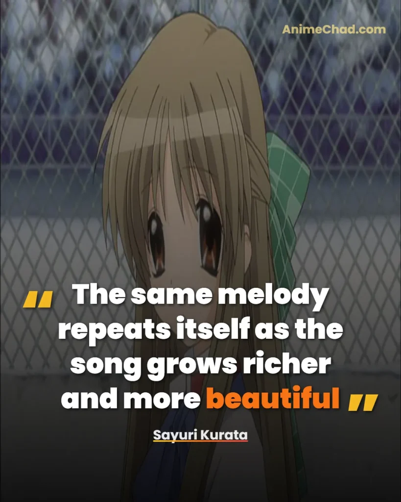 Sayuri Kurata Quotes