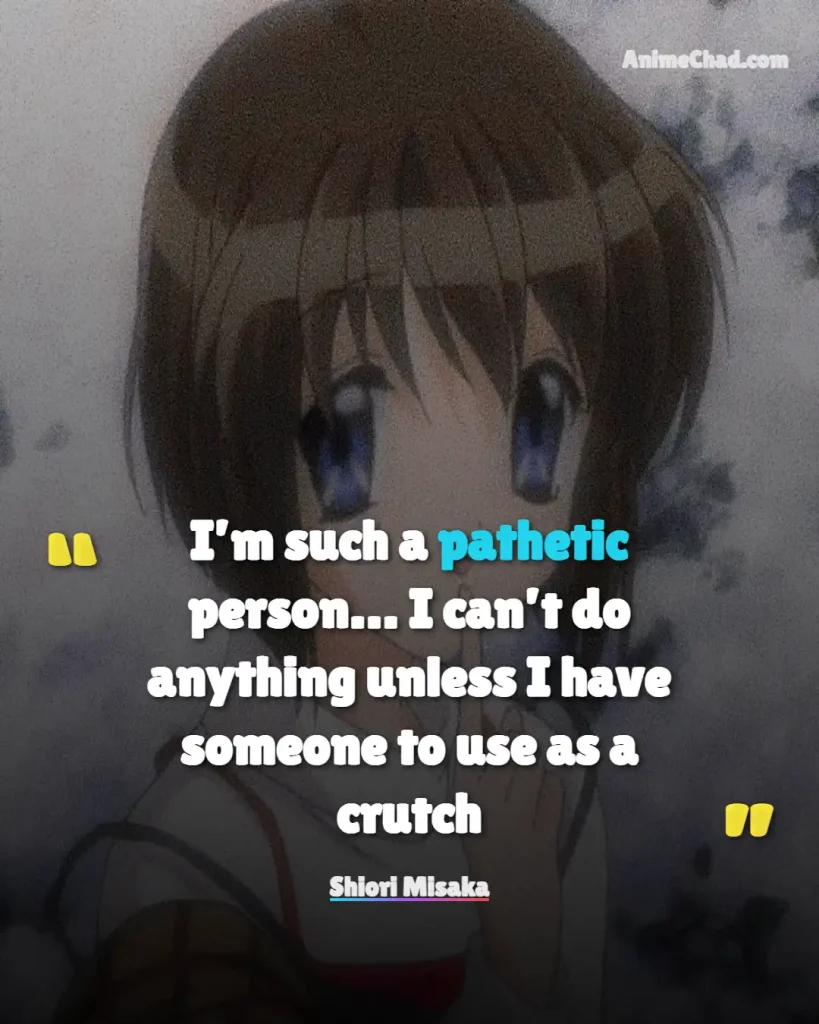 Shiori Misaka Quotes (1)