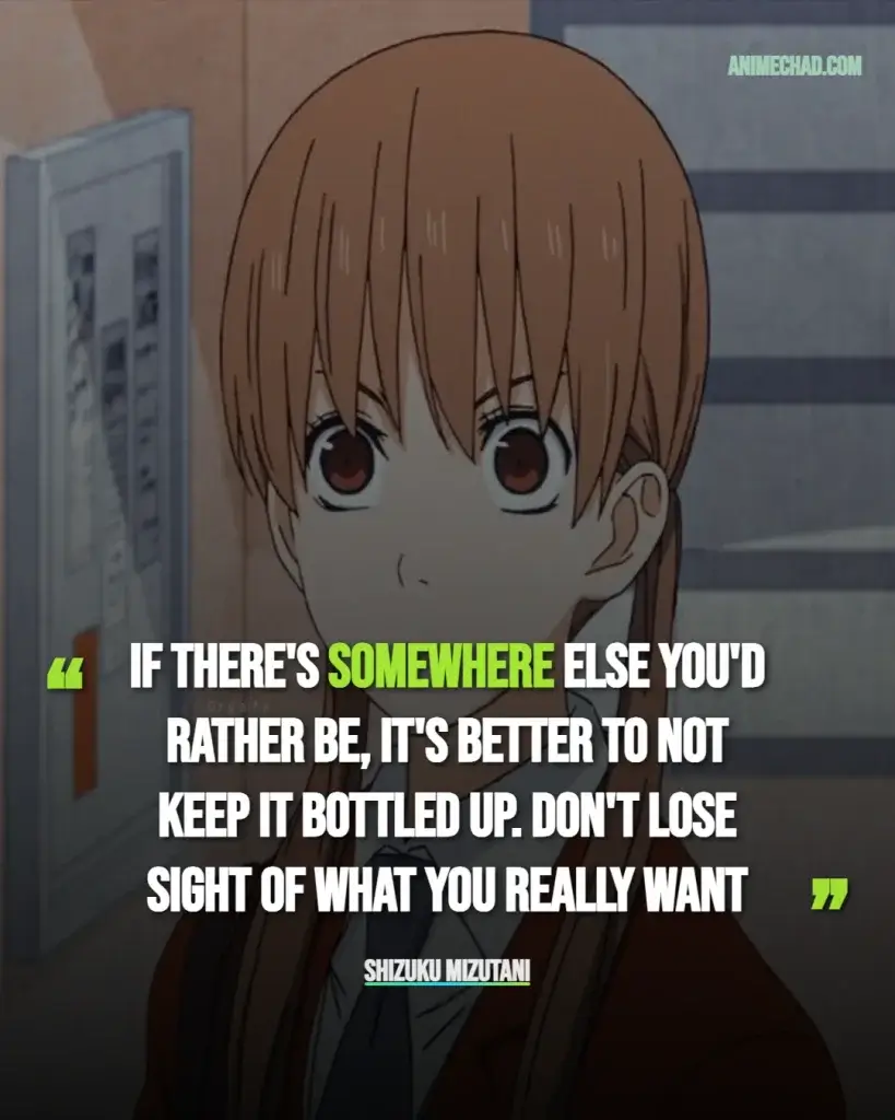 Shizuku Mizutani Quotes (3)