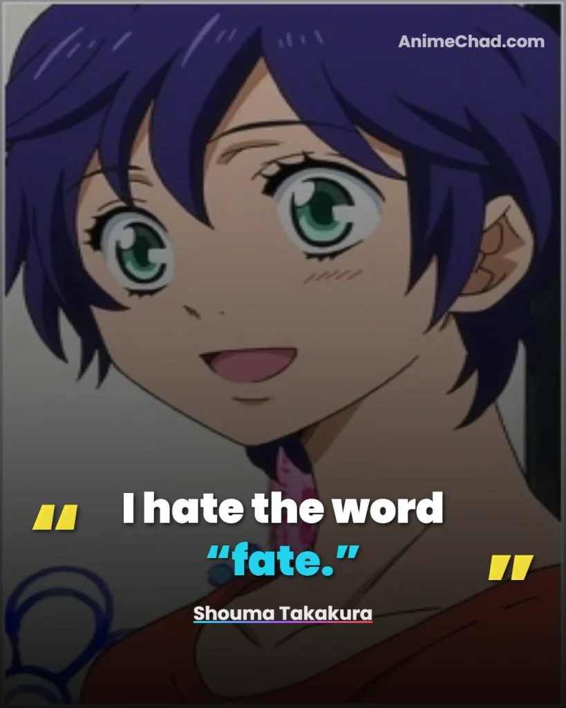 Shouma Takakura Quotes