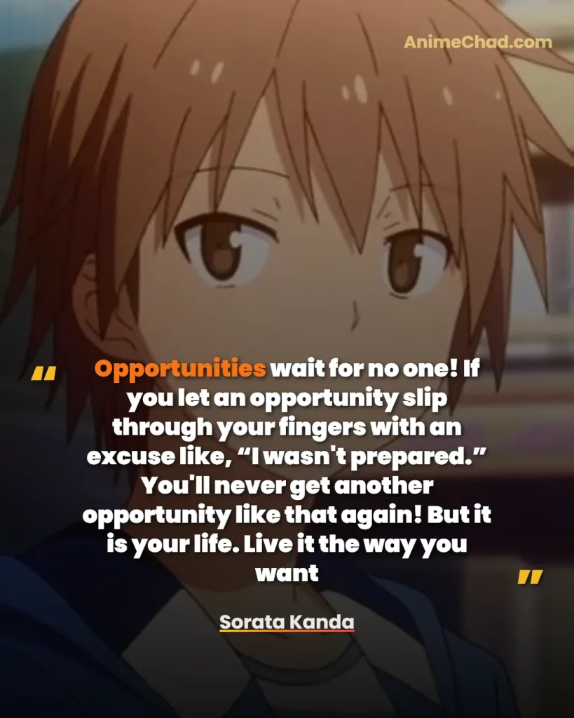 Sorata Kanda Quotes (1)