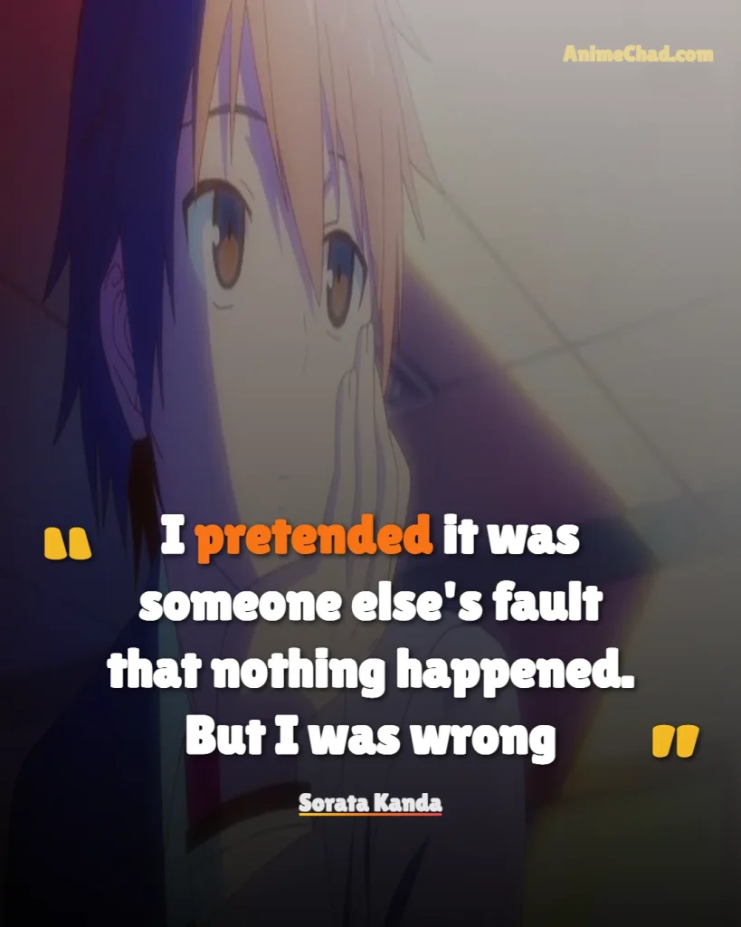Sorata Kanda Quotes (6)