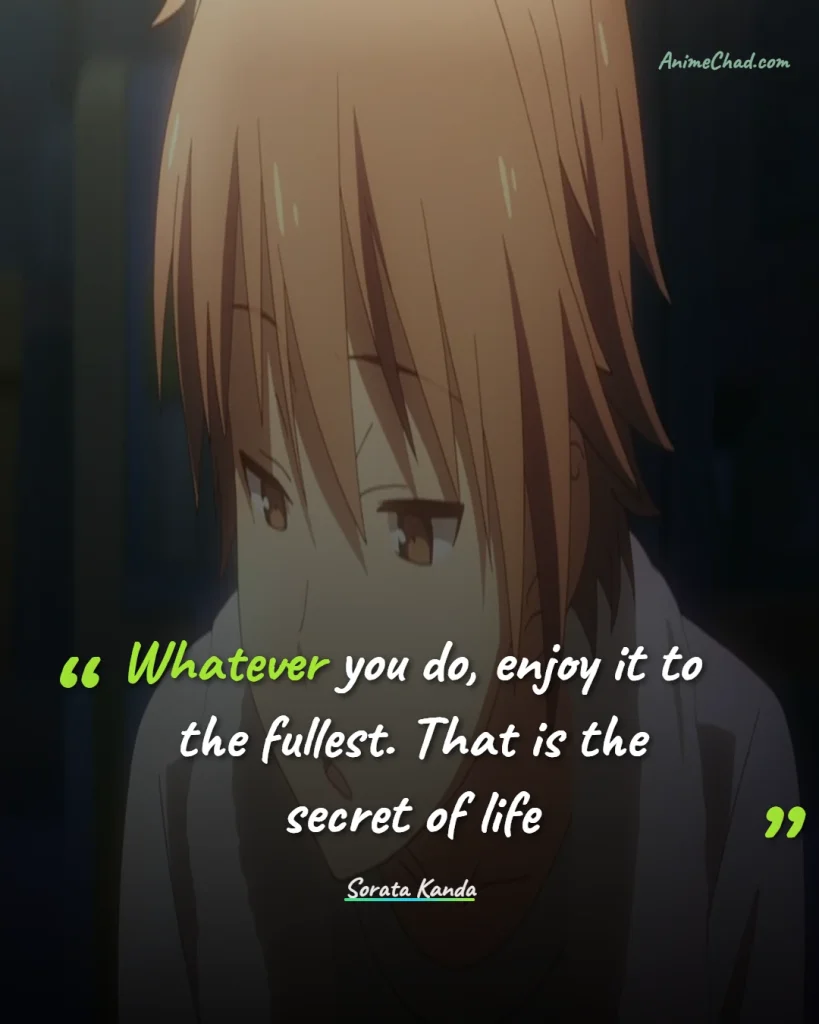 Sorata Kanda Quotes (7)