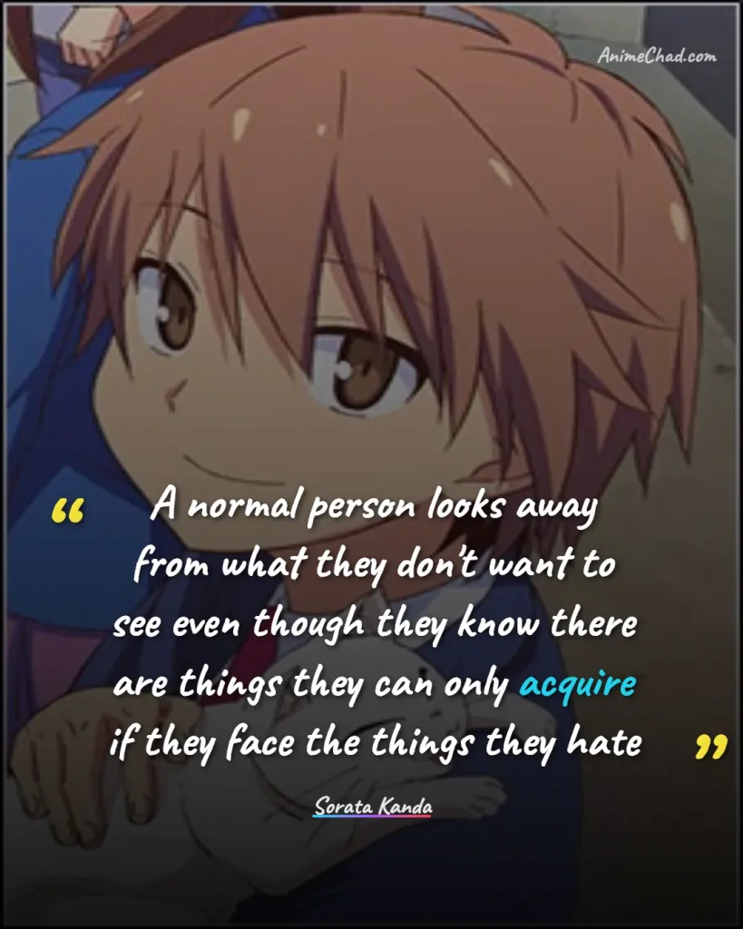 Sorata Kanda Quotes