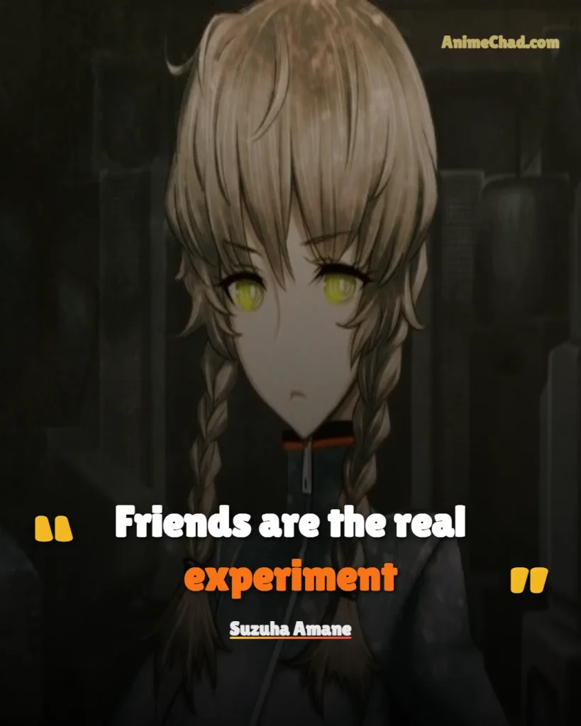 Suzuha Amane Quotes