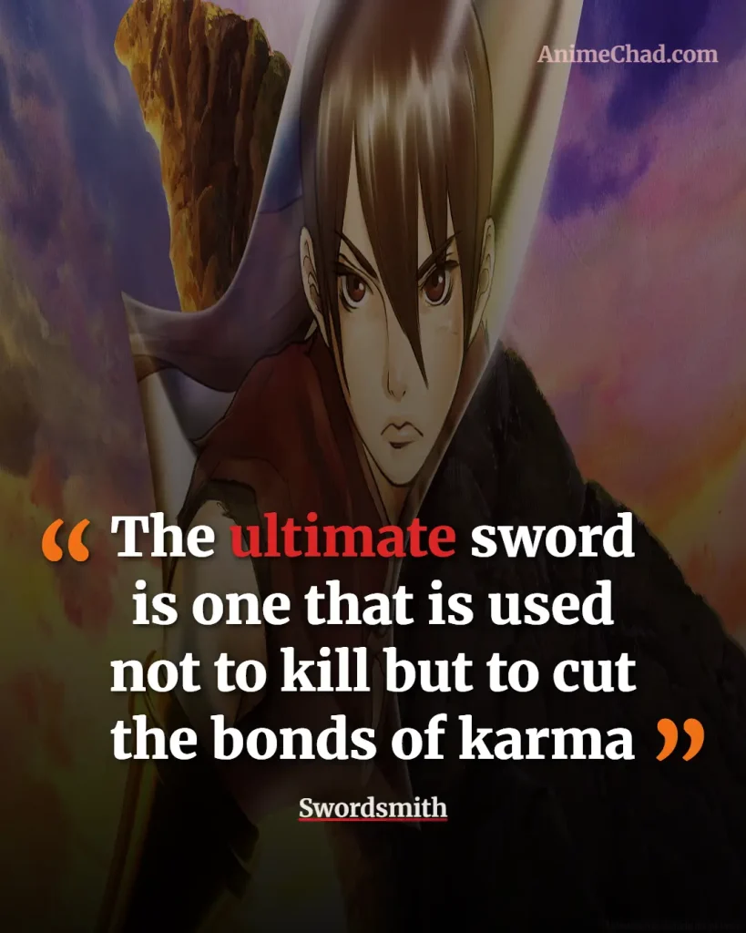 Swordsmith Quotes