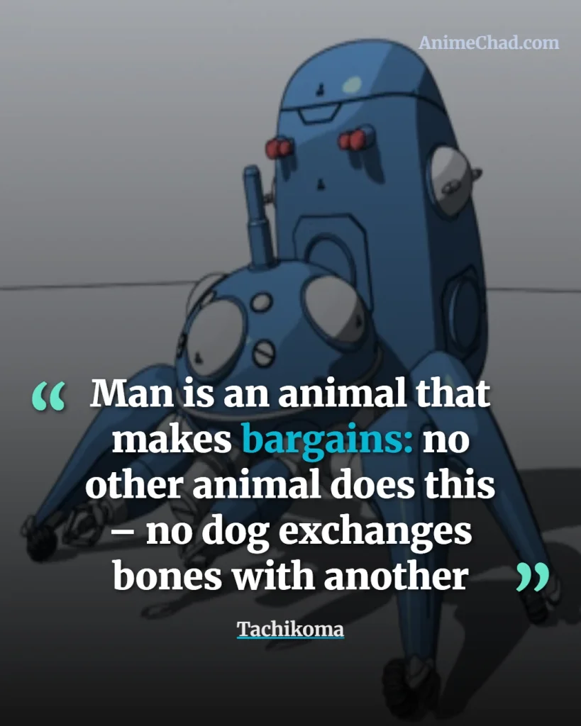 Tachikoma Quotes