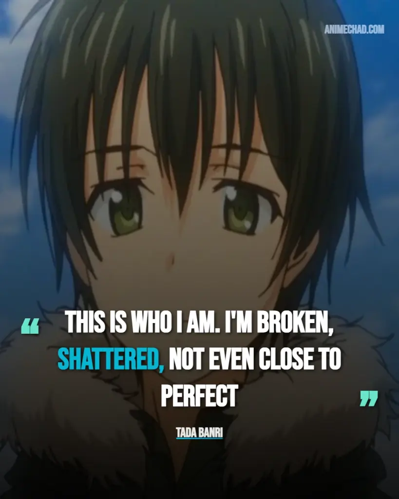 Tada Banri Quotes (7)