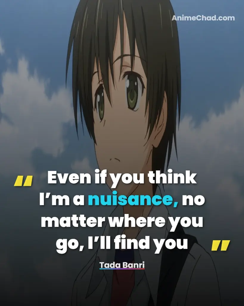 Tada Banri Quotes