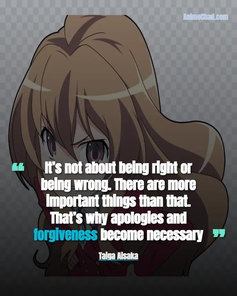 Taiga Aisaka Quotes (2)