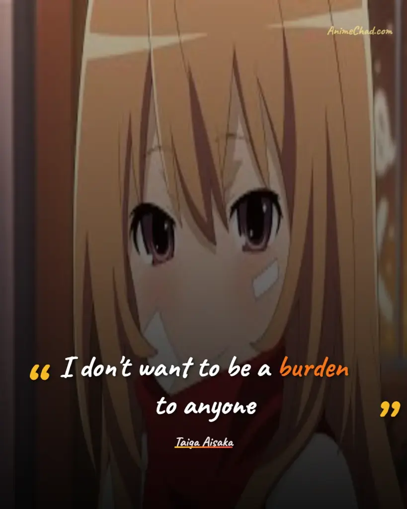 Taiga Aisaka Quotes (4)