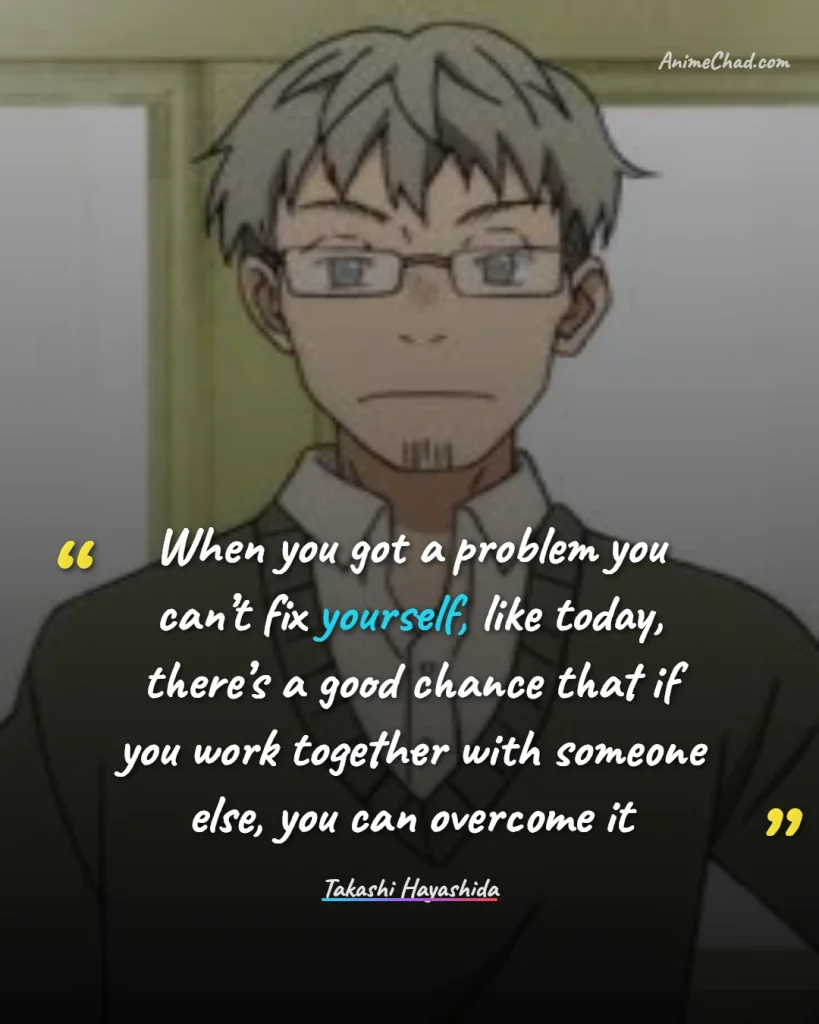 Takashi Hayashida Quotes