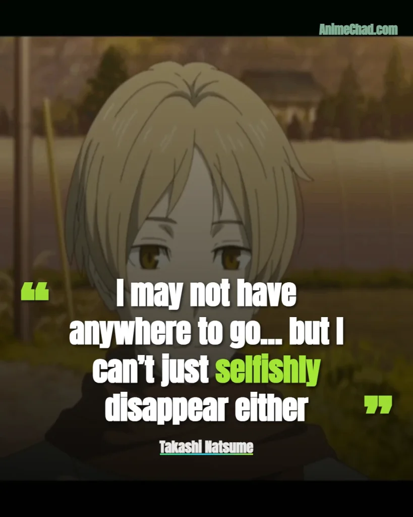Takashi Natsume Quotes (2)