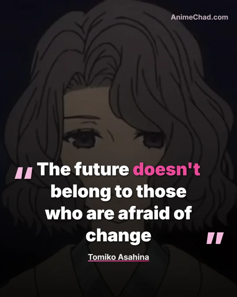 Tomiko Asahina Quotes (1)