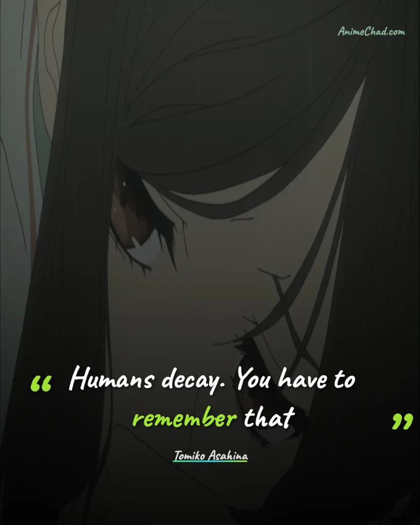 Tomiko Asahina Quotes (3)