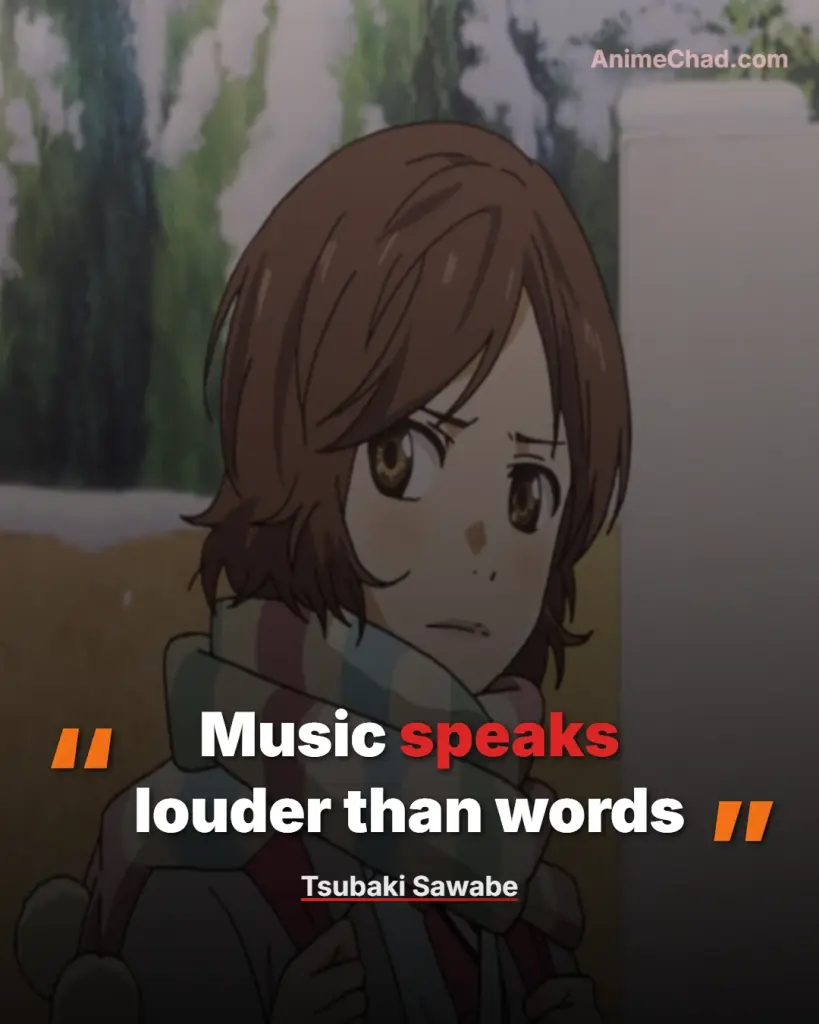 Tsubaki Sawabe Quotes