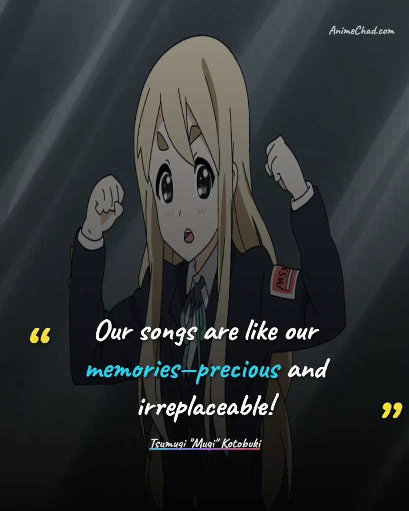 Tsumugi Mugi Kotobuki Quotes (1)